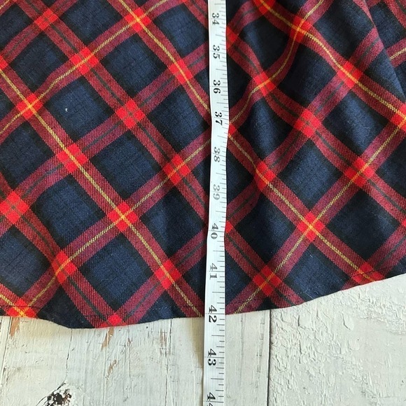 Royal Monk Flannel Swing Dress Size US 6 Small UK 10 - Picture 9 of 10